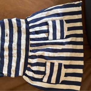 Vineyard Vines Kids 3T Nautical Navy & White Striped Skirt